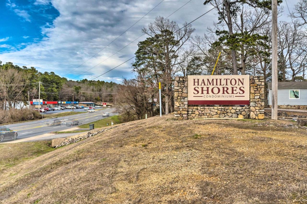 Hot Springs Condo On Lake Hamilton With Shared Dock! 외부 사진